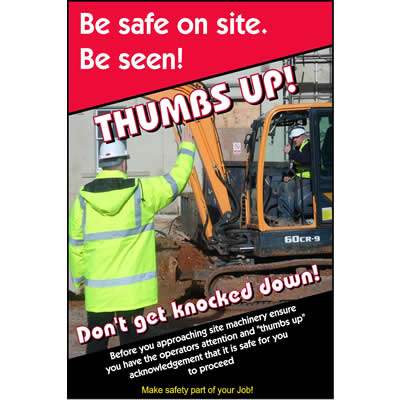 Be safe on site be seen!