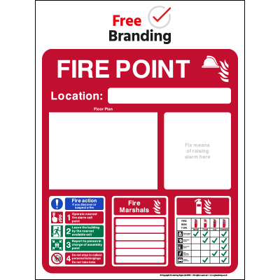 Fire Point Location Board