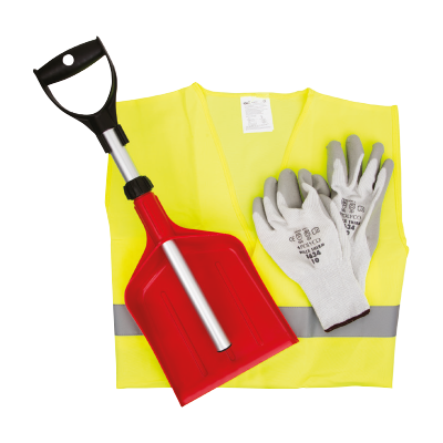 Winter PPE & Shovel Kit