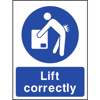 Lift correctly 