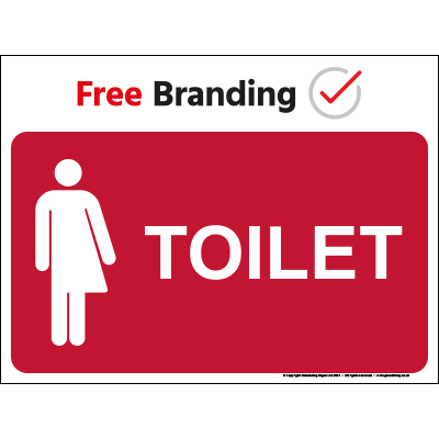 Gender Neutral Toilet Sign (Quickfit)