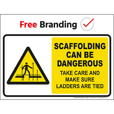 Scaffolding can be dangerous (Quickfit)
