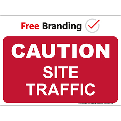 Caution site traffic (Quickfit)