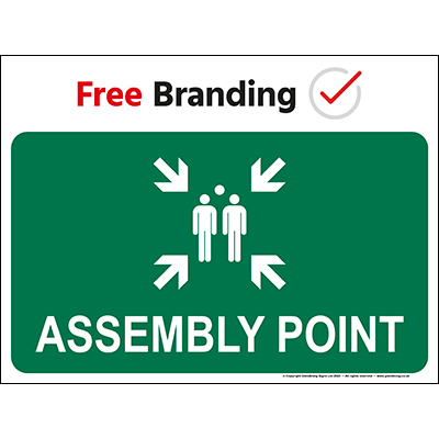 Assembly Point Sign (Quickfit)
