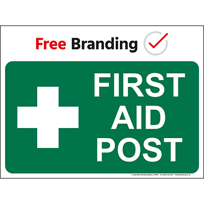 First Aid Post (Quickfit) Sign 