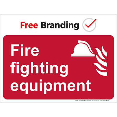 Fire Fighting Equipment Sign