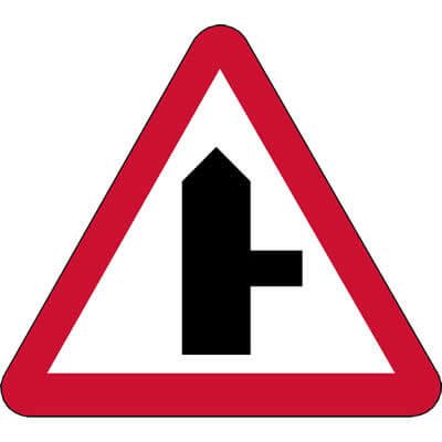 Side road ahead right
