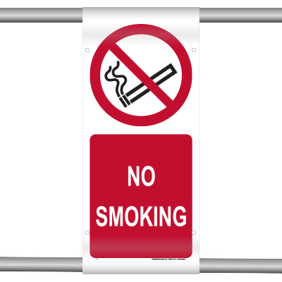 No smoking (Scaffold Banner)