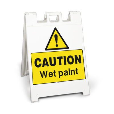 Caution wet paint (Squarecade 36)