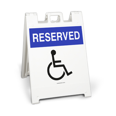 Reserved disabled parking (Squarecade 36)