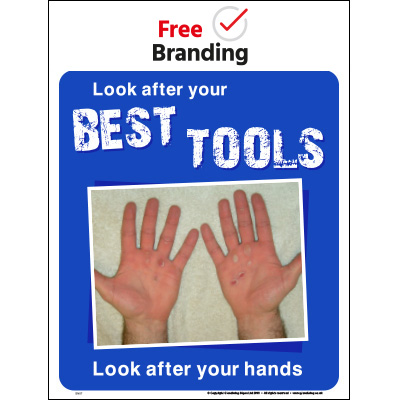 Look after your best tools sign