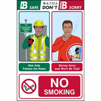 No smoking (Bob & Barney)