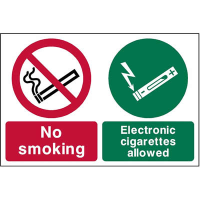 No smoking electronic cigarettes allowed