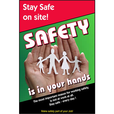 Stay safe on site!