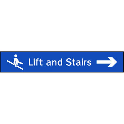 Lift and Stairs (Arrow Right)