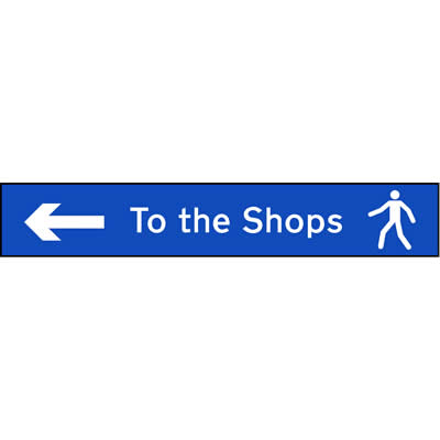 To the Shops (Arrow Left)