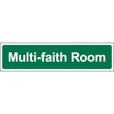 Multi-faith Room Door Sign