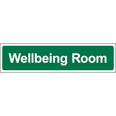 Wellbeing Room Door Sign