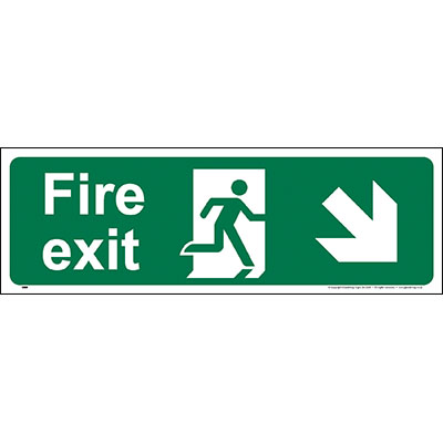 Fire Exit Right Down