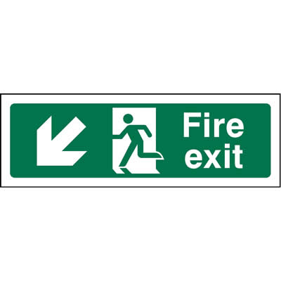 Fire Exit Left Down