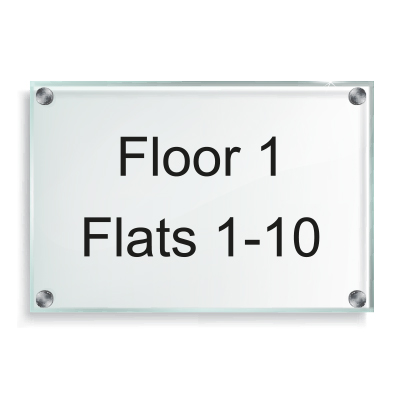 Custom Floor Sign
