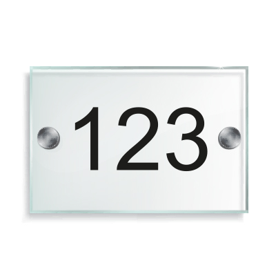 Custom Door Number Sign