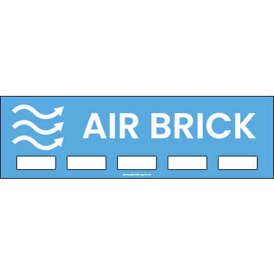 Air Brick Marker Sticker