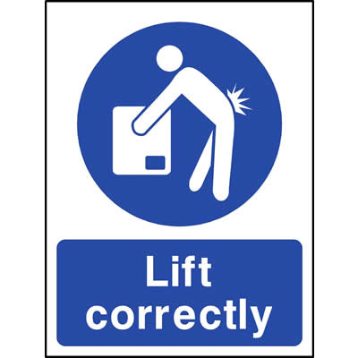 Lift correctly