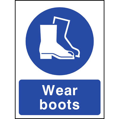 Wear boots