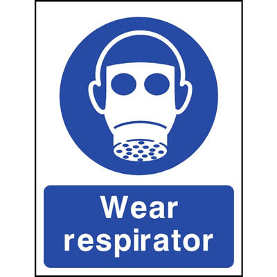 Wear respirator