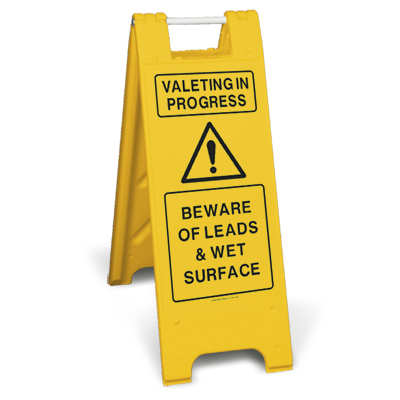 Valeting in progress - Beware of leads... (Minicade)