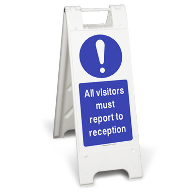 All visitors must report to reception (Minicade)