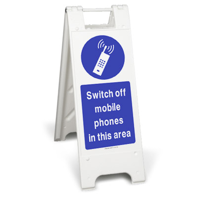 Switch off mobile phones in this area (Minicade)