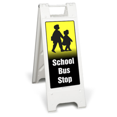 school bus sign