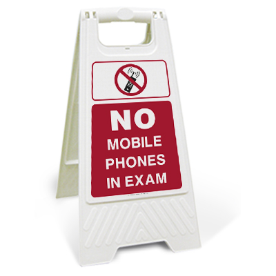 No mobile phones in exam (Motspur)