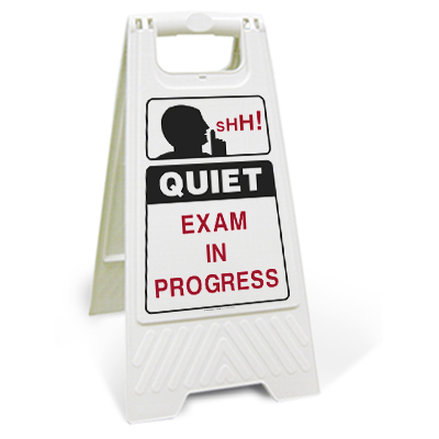Quiet - Exam in progress (Motspur)