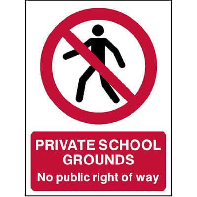 school safety signs