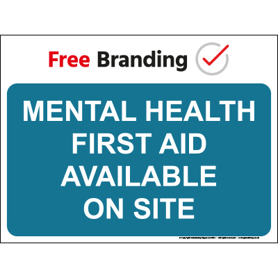 Mental health first aid available on site (Quickfit)