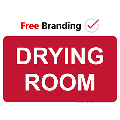 Drying Room Sign (Quickfit)