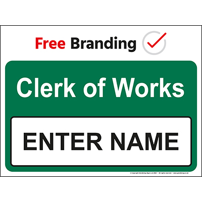 Clerk of Works (Quickfit)