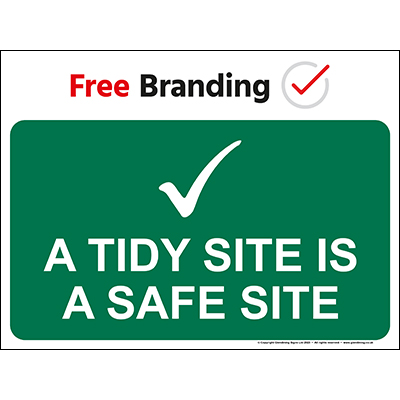 A tidy site is a safe site (Quickfit)