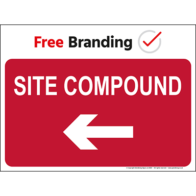 Site compound left (Quickfit)