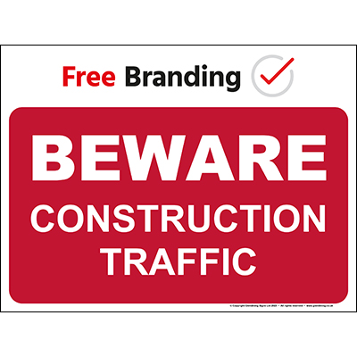 Beware construction traffic (Quickfit)