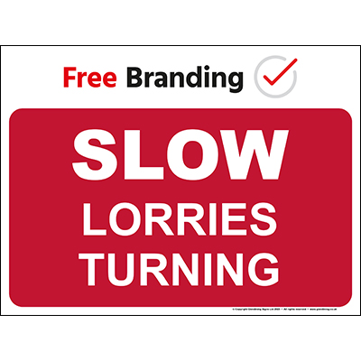 Slow lorries turning (Quickfit)