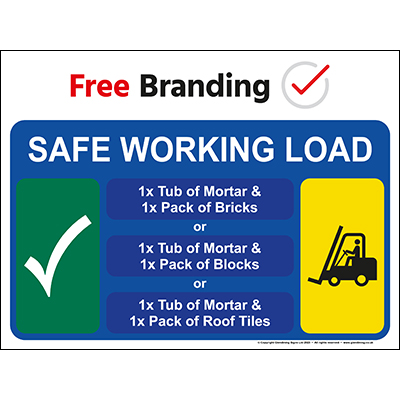 Safe working load (Quickfit)