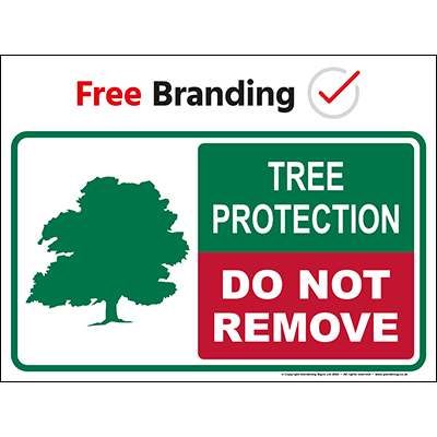 Tree protection do not remove (Quickfit)