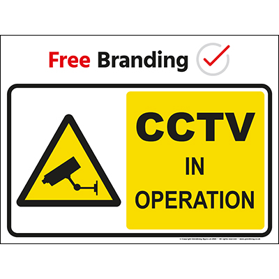 CCTV in operation (Quickfit)