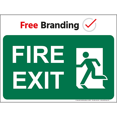 Fire Exit Sign