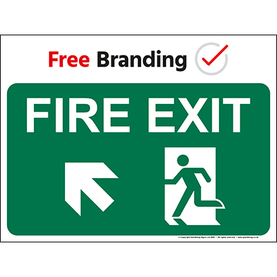 Fire Exit Up-Left (Quickfit)