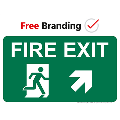 fire exit sign